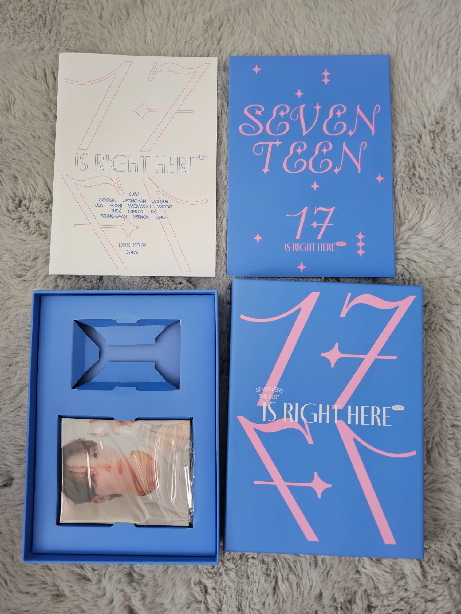 All Members photocard from 17 IS RIGHT HERE