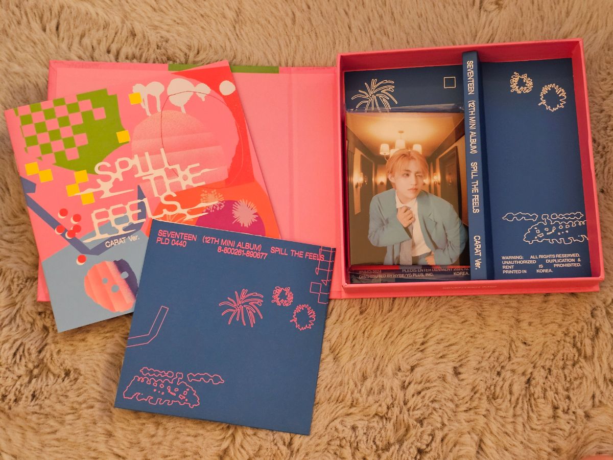 SC, JH, JS, JN, VN, DN photocard from Spill the Feels