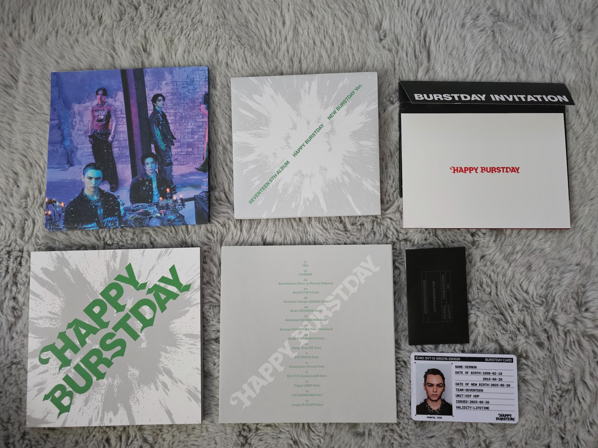 Random photocard from Happy Burstday