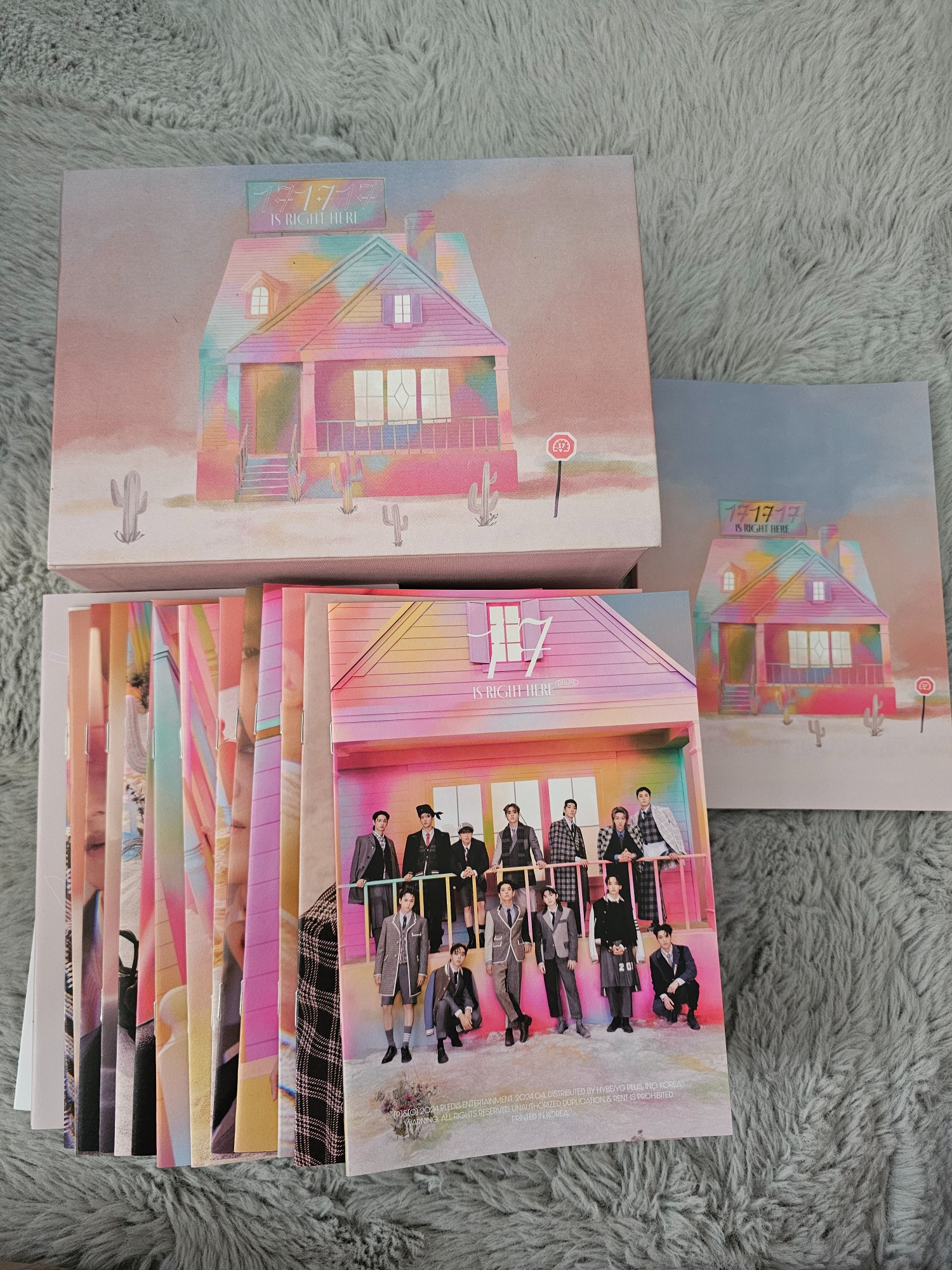 All Members photocard from 17 IS RIGHT HERE